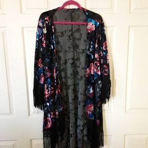 Plus size 2/3 Kimono